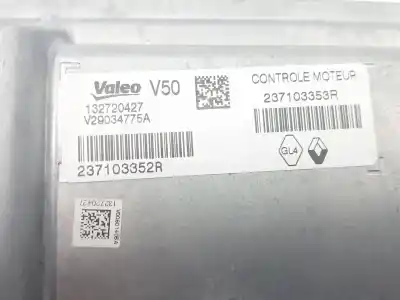 Автозапчасти б/у блок управления двигателем за renault captur i (j5_, h5_) 0.9 tce 90 ссылки oem iam 237103353r  