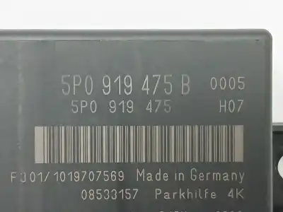 Second-hand car spare part electronic module for seat leon (1p1) 1.4 tsi oem iam references 5p0919475b 5p0919475 