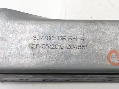 Second-hand car spare part passenger side right window regulator for renault captur dynamique oem iam references 807200713r 128001471b 