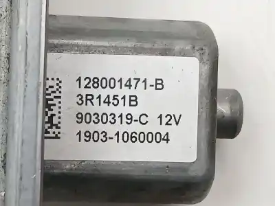 Second-hand car spare part passenger side right window regulator for renault captur dynamique oem iam references 807200713r 128001471b 