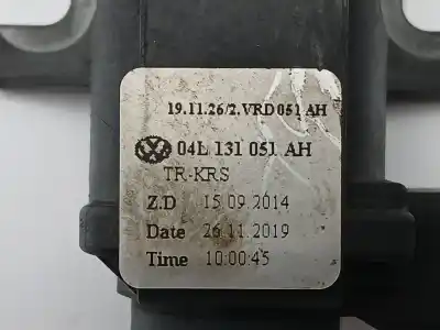 Автозапчастина б/у додатковий повітряний клапан для volkswagen caddy alltrack furgoneta/monovolumen (saa) 2.0 tdi посилання на oem iam 04l131051ah  