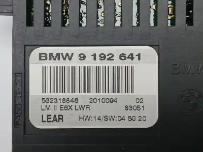 Second-hand car spare part electronic module for bmw 5 touring (e61) 523 i oem iam references 9192641  