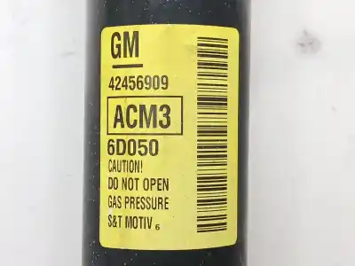 Peça sobressalente para automóvel em segunda mão amortecedor traseiro esquerdo por opel mokka / mokka x (j13) 1.6 cdti (_76) referências oem iam 42456909  