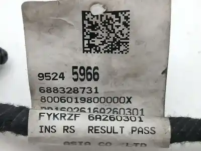 Second-hand car spare part parking sensor for opel mokka / mokka x (j13) 1.6 cdti (_76) oem iam references 95245966 688328731 13326235