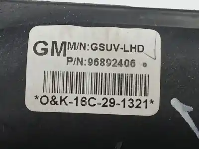 Second-hand car spare part accelerator pedal for opel mokka / mokka x (j13) 1.6 cdti (_76) oem iam references 96892406  