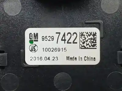 Second-hand car spare part headlights switch for opel mokka / mokka x (j13) 1.6 cdti (_76) oem iam references 95297422 10026915 