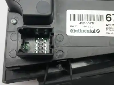 Second-hand car spare part multifunction switch for opel mokka / mokka x (j13) 1.6 cdti (_76) oem iam references 42356781 a2c9894790001 