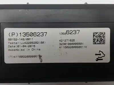 Second-hand car spare part electronic module for opel mokka / mokka x (j13) 1.6 cdti (_76) oem iam references 13506237  