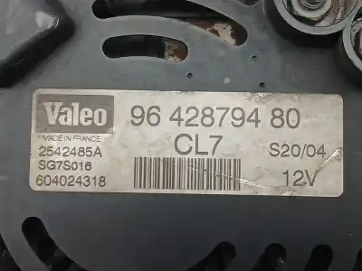Second-hand car spare part alternator for citroen c3 1.4 oem iam references 9642879480 2542485a sg7s016