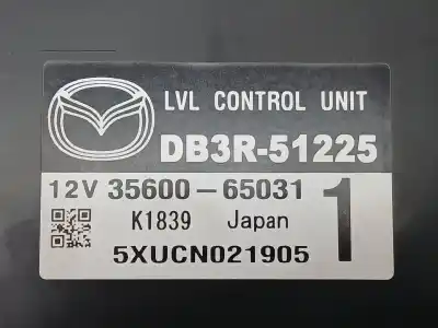 Автозапчастина б/у електронний модуль для mazda cx-3 (dk) 2.0 skyactiv-g (dk5w, dk6w) посилання на oem iam db3r51225 3560065031 