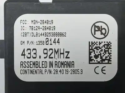Pièce détachée automobile d'occasion module électronique pour opel astra k (b16) 1.6 turbo (68) références oem iam 13500144  