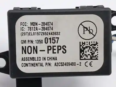 Автозапчасти б/у электронный модуль за opel astra k (b16) 1.6 turbo (68) ссылки oem iam 13500157  