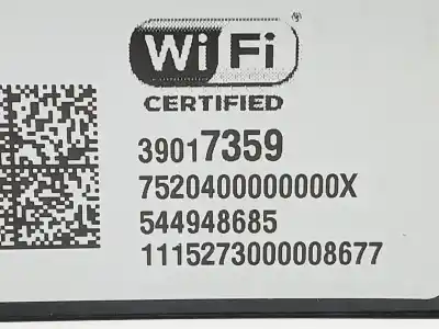 Автозапчасти б/у электронный модуль за opel astra k (b16) 1.6 turbo (68) ссылки oem iam 39017359 544948685 