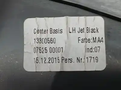 Автозапчастина б/у аераційна решіта для opel astra k (b16) 1.6 turbo (68) посилання на oem iam 13300560  