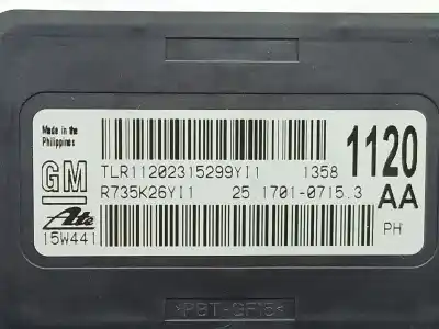 Автозапчасти б/у электронный модуль за opel astra k (b16) 1.6 turbo (68) ссылки oem iam 13581120  