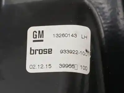 Автозапчастина б/у регулятор вікна передній лівий для opel astra k (b16) 1.6 turbo (68) посилання на oem iam 13260143 20951581 966435201