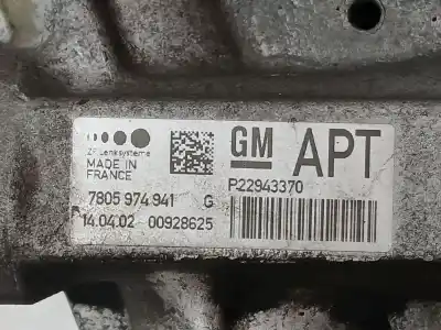 Second-hand car spare part steering rack for opel insignia a (g09) 2.0 cdti (68) oem iam references p22943370 7805974941 7805177341