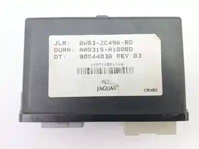 Peça sobressalente para automóvel em segunda mão módulo eletrônico por jaguar xf i (x250) 3.0 d referências oem iam 8w832c496bd