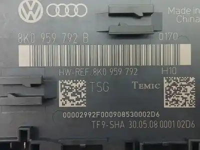 Автозапчасти б/у электронный модуль за audi a4 allroad b8 (8kh) 2.0 tdi quattro ссылки oem iam 8k0959792b 8k0959792 