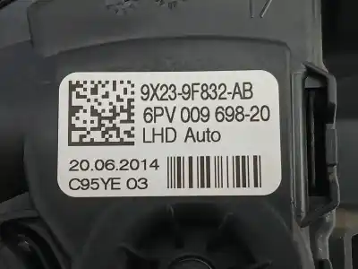 Автозапчастина б/у педальний потенціометр для jaguar xf i (x250) 3.0 d посилання на oem iam 9x239f832ab 6pv00969820 