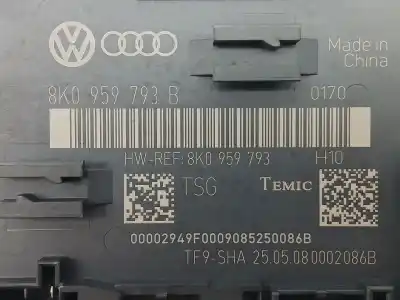 Автозапчасти б/у электронный модуль за audi a4 allroad b8 (8kh) 2.0 tdi quattro ссылки oem iam 8k0959793b 8k0959793 