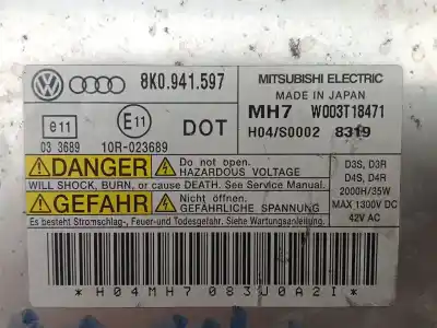 Автозапчасти б/у блок управления ксеноновыми фарами за audi a4 allroad b8 (8kh) 2.0 tdi quattro ссылки oem iam 8k0941597  