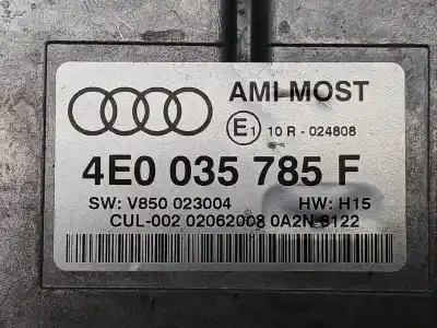 Автозапчасти б/у электронный модуль за audi a4 allroad b8 (8kh) 2.0 tdi quattro ссылки oem iam 4e0035785f  