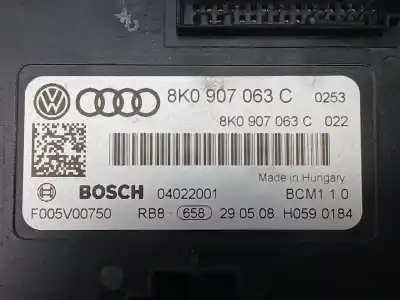 Автозапчасти б/у электронный модуль за audi a4 allroad b8 (8kh) 2.0 tdi quattro ссылки oem iam 8k0907063c f005v00750 