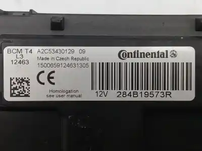 Автозапчасти б/у электронный модуль за renault clio iv (bh_) 0.9 tce 90 ссылки oem iam 284b19573r a2c5343012909 