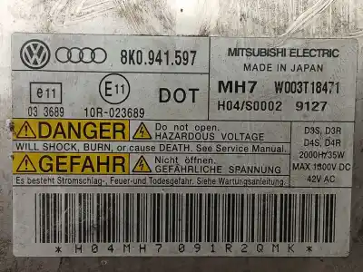 Автозапчастина б/у блок управління ксеноновими фарами для audi a4 b8 avant (8k5) 1.8 tfsi quattro посилання на oem iam 8k0941597  