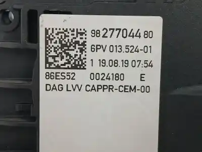 Автозапчастина б/у педальний потенціометр для peugeot 208 ii (ub_, up_, uw_, uj_) 1.5 bluehdi 100 посилання на oem iam 9827704480 6pv01352401 