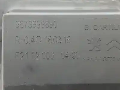 Автозапчастина б/у стійкість на нагревання для peugeot 208 ii (ub_, up_, uw_, uj_) 1.5 bluehdi 100 посилання на oem iam 9673999880  