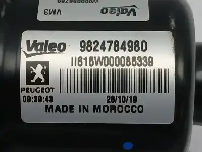 Автозапчасти б/у мотор переднего стеклоочистителя за peugeot 208 ii (ub_, up_, uw_, uj_) 1.5 bluehdi 100 ссылки oem iam 9824784980 w000085339 