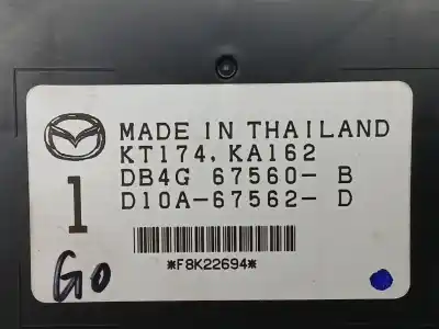 Автозапчасти б/у электронный модуль за mazda cx-3 (dk) 2.0 skyactiv-g (dk5w, dk6w) ссылки oem iam db4g67560b d10a67562d 