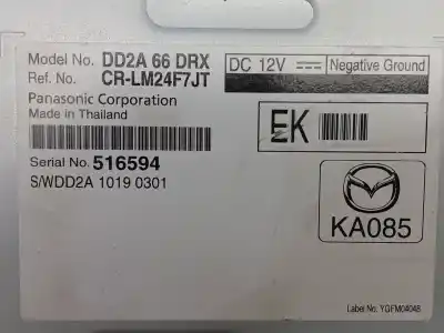 Автозапчастина б/у електронний модуль для mazda cx-3 (dk) 2.0 skyactiv-g (dk5w, dk6w) посилання на oem iam dd2a66drx crlm24f7jt 