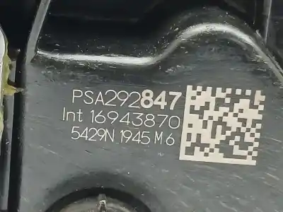 Автозапчастина б/у замок передній праві двері для peugeot 208 ii (ub_, up_, uw_, uj_) 1.5 bluehdi 100 посилання на oem iam 292847  