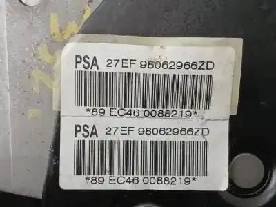 Peça sobressalente para automóvel em segunda mão alavanca de travão de mão por citroen c3 collection referências oem iam 98062966zd  