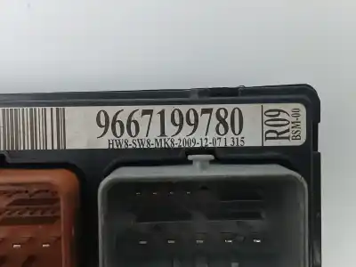 İkinci el araba yedek parçası röle/sigorta kutusu için citroen c3 ii (sc_) 1.4 hdi 70 (sc8hzc, sc8hr0, sc8hp4) oem iam referansları 9667199780  