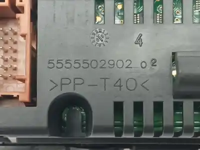 Peça sobressalente para automóvel em segunda mão display gps / multimídia por citroen c3 ii (sc_) 1.4 hdi 70 (sc8hzc, sc8hr0, sc8hp4) referências oem iam 5555502902  