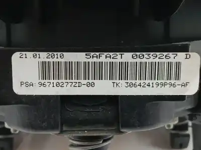 Автозапчастина б/у комплект подушки безпеки для citroen c3 ii (sc_) 1.4 hdi 70 (sc8hzc, sc8hr0, sc8hp4) посилання на oem iam 9673657980 618300300 96710277zd