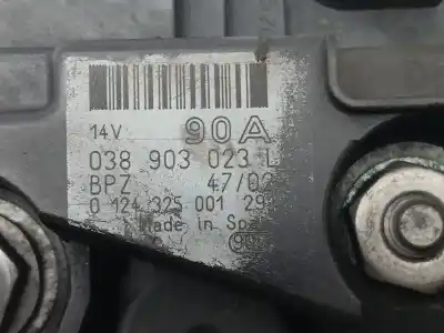 Second-hand car spare part alternator for seat leon (1m1) 1.9 tdi oem iam references 038903023l 0124325001 