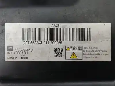 Автозапчасти б/у блок управления двигателем за opel astra j (p10) 1.7 cdti (68) ссылки oem iam 55579443 mb2757001190 