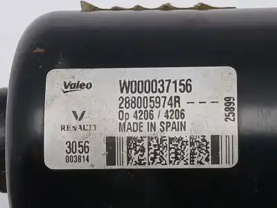 Автозапчасти б/у мотор переднего стеклоочистителя за renault megane iv fastback (b9a/m/n_) 1.5 dci 90 (b9a1) ссылки oem iam 288005974r w000037156 