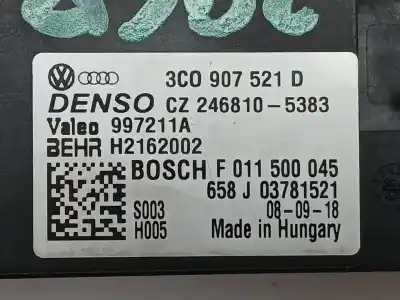 Peça sobressalente para automóvel em segunda mão resistência sofagem chauffage por seat leon (1p1) 1.9 tdi referências oem iam 3c0907521d cz2468105383 997211a