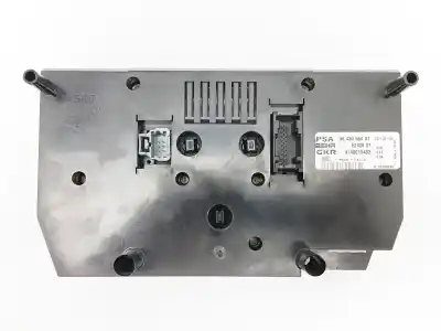 Peça sobressalente para automóvel em segunda mão comando de sofagem (chauffage / ar condicionado) por peugeot 206 fastback (2a/c) 1.6 hdi 110 referências oem iam 96430550xt e242601 9140010483