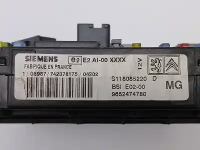 Автозапчастина б/у реле/запоперівник для peugeot 206 fastback (2a/c) 1.6 hdi 110 посилання на oem iam 9652474780 s118085220 