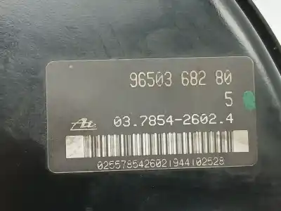 Автозапчастина б/у гальмівний серво для peugeot 206 fastback (2a/c) 1.6 hdi 110 посилання на oem iam 9650368280 03785426024 