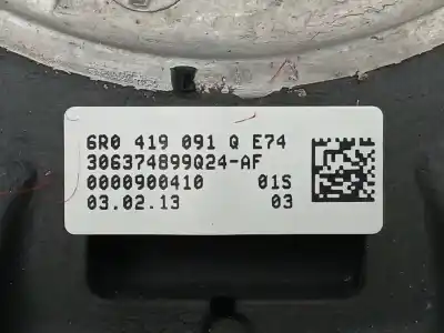 Recambio de automóvil de segunda mano de volante para volkswagen polo (6r1) advance referencias oem iam 6r0419091qe74  
