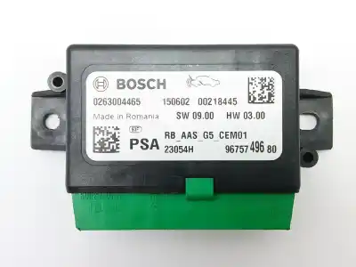 Second-hand car spare part ELECTRONIC MODULE for PEUGEOT 2008 I (CU_)  OEM IAM references 9675749680 0263004465 