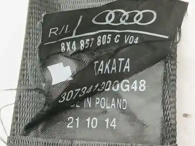 Pezzo di ricambio per auto di seconda mano cintura di sicurezza posteriore destra per audi a1 (8x1, 8xk) 1.6 tdi riferimenti oem iam 8x4857805cv04   Pezzo di ricambio per auto di seconda mano cintura di sicurezza posteriore destra per audi a1 (8x1, 8xk) 1.6 tdi riferimenti oem iam 8x4857805cv04